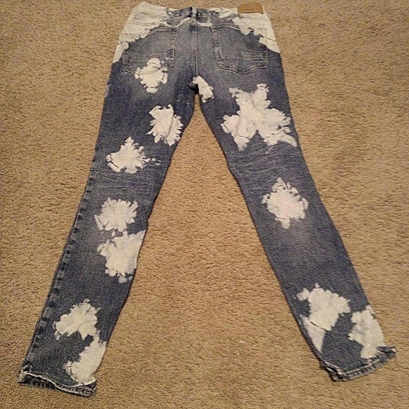 PacSun Other - Pacsun Stacked Skinny Jeans in Blue and White
